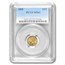 1868 $1 Indian Head Gold Type 3 MS-62 PCGS