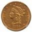 1868 $10 Liberty Gold Eagle AU-58 NGC
