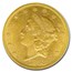 1868 $20 Liberty Gold Double Eagle MS-61 PCGS