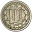 1868 3 Cent Nickel Fine