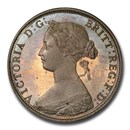 1868 Great Britain CU-Nickel Pattern Halfpenny PR-65 Cameo PCGS 1868 Great Britain CU-Nickel Pattern Halfpenny PR-65 Cameo PCGS