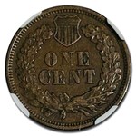 1868 Indian Head Cent AU-50 NGC CAC