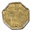 1868 Liberty Octagonal 25 Cent Gold MS-67 NGC (BG-711)