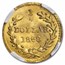 1868 Liberty Round 25 Cent Gold MS-66 NGC (BG-806)