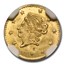 1868 Liberty Round 50 Cent Gold MS-67 NGC (BG-1008)