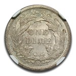 1868 Liberty Seated Dime MS-64 NGC
