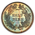 1868 Liberty Seated Half Dime PF-67 NGC CAC