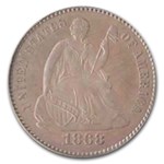 1868 Liberty Seated Half Dime PR-66 PCGS