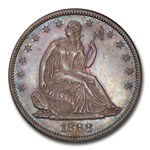 1868 Liberty Seated Half Dollar MS-65 PCGS