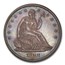 1868 Liberty Seated Half Dollar MS-65 PCGS