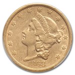 1868-S $20 Liberty Gold Double Eagle XF-45 PCGS