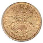 1868-S $20 Liberty Gold Double Eagle XF-45 PCGS