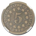 1868 Shield Nickel PF-66 NGC