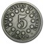 1868 Shield Nickel VF