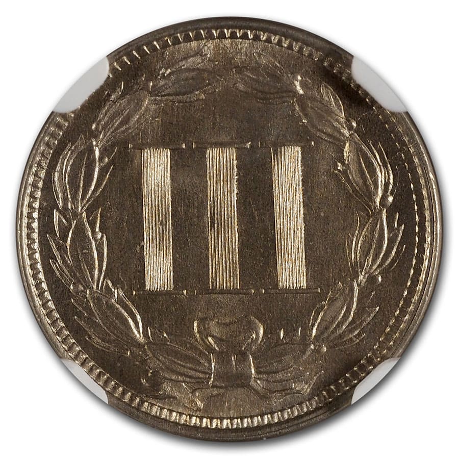 1868 (None) Phil Three Cent Nickel Value | - APMEX