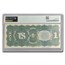 1869 $1.00 Legal Tender "Rainbow" XF-40 PMG (Fr#18)