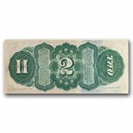 1869 $2.00 Legal Tender "Rainbow" VF (Fr#42)