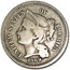1869 3 Cent Nickel Fine