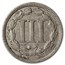 1869 3 Cent Nickel VF