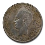 1869-BB Greece 2 Lepta MS-63 PCGS (Brown)