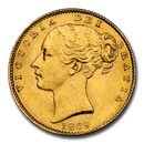 1869 Great Britain Gold Sovereign Victoria MS-63 NGC