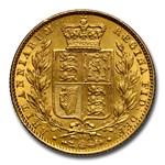 1869 Great Britain Gold Sovereign Victoria MS-63 NGC