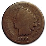 1869 Indian Head Cent AG