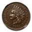 1869 Indian Head Cent AU-53 NGC (Brown)