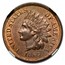 1869 Indian Head Cent MS-63 NGC (Red/Brown)