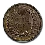 1869 Indian Head Cent MS-64 CACG (Brown)