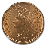 1869 Indian Head Cent MS-65 NGC (Red/Brown)