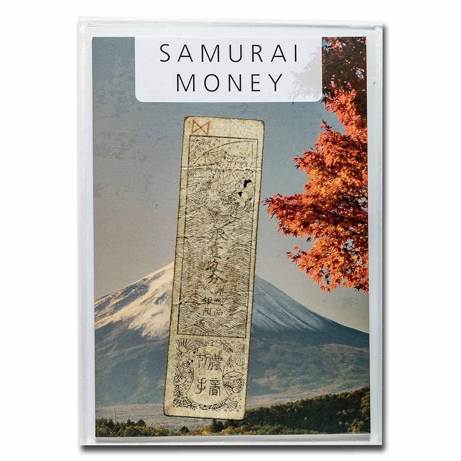 1869 Japan Paper Money of the Samurai 1 Monme Banknote