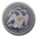 1869 Liberty Seated Dollar Pattern PR-66 Cameo PCGS CAC (J-964)