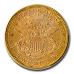 1869-S $20 Liberty Gold Double Eagle AU-53 PCGS