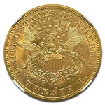1869-S $20 Liberty Gold Double Eagle MS-61+ NGC