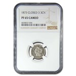 1869 Three Cent Nickel PF-66 Cameo NGC