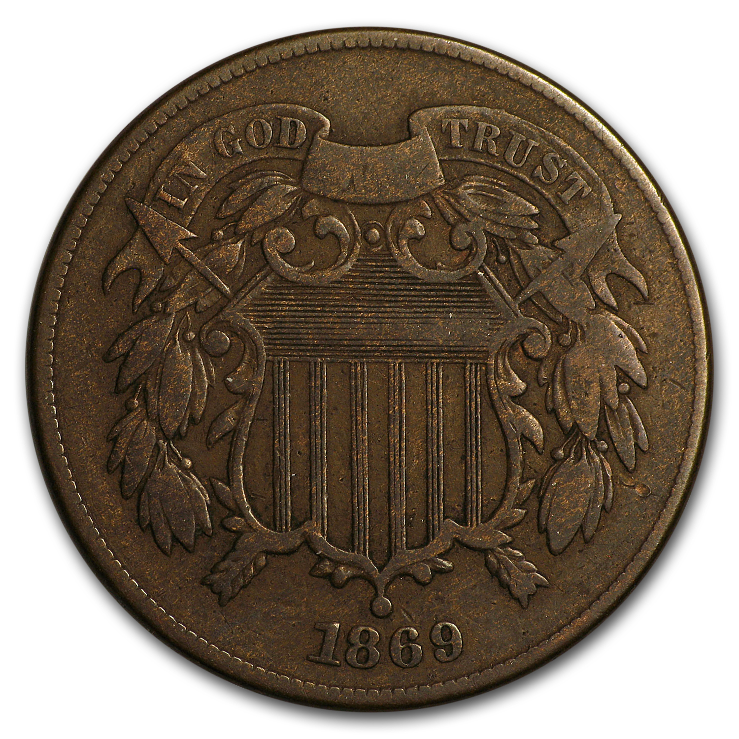 Buy 1869 Two Cent Piece Fine | APMEX Buy 1869 Two Cent Piece Fine | APMEX