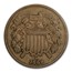 1869 Two Cent Piece VF