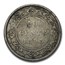 1870-1900 Newfoundland Silver 50 Cents Victoria Avg Circ