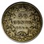 1870-1901 Canada Silver 50 Cents Victoria Avg Circ (.925 fine)