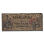 1870 $20 San Francisco, CA VG-10 PMG (Fr#1152) CH#1741, Net