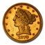 1870 $5 Liberty Gold Half Eagle Pattern PR-64 PCGS (J-1032 Gilt)