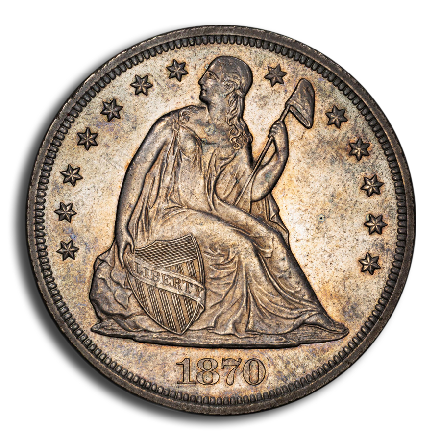 1870 CC Liberty Seated Dollar Value - APMEX