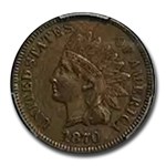 1870 Indian Head Cent AU-55 PCGS