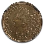 1870 Indian Head Cent MS-65 NGC (Brown)