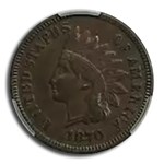 1870 Indian Head Cent XF-45 CACG