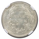 1870 Liberty Seated Dime MS-66 NGC