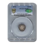 1870 Liberty Seated Half Dime MS-66 PCGS CAC