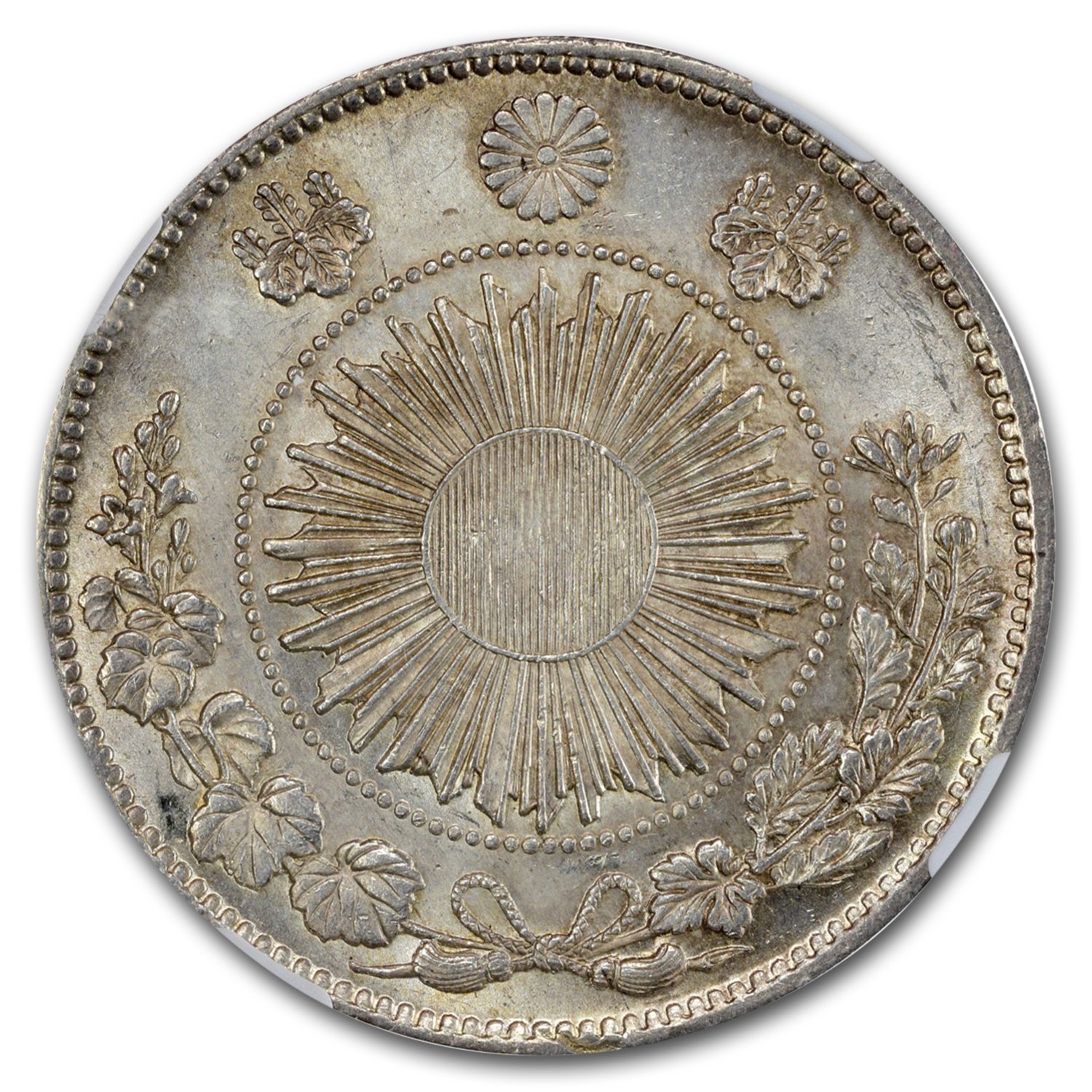 Buy 1870 (M3) Japan Silver 1 Yen -Meiji Era Type 3 MS-63 NGC | APMEX