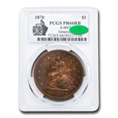 1870 Pattern Dollar PR-66 PCGS CAC (Red/Brown, J-1017)